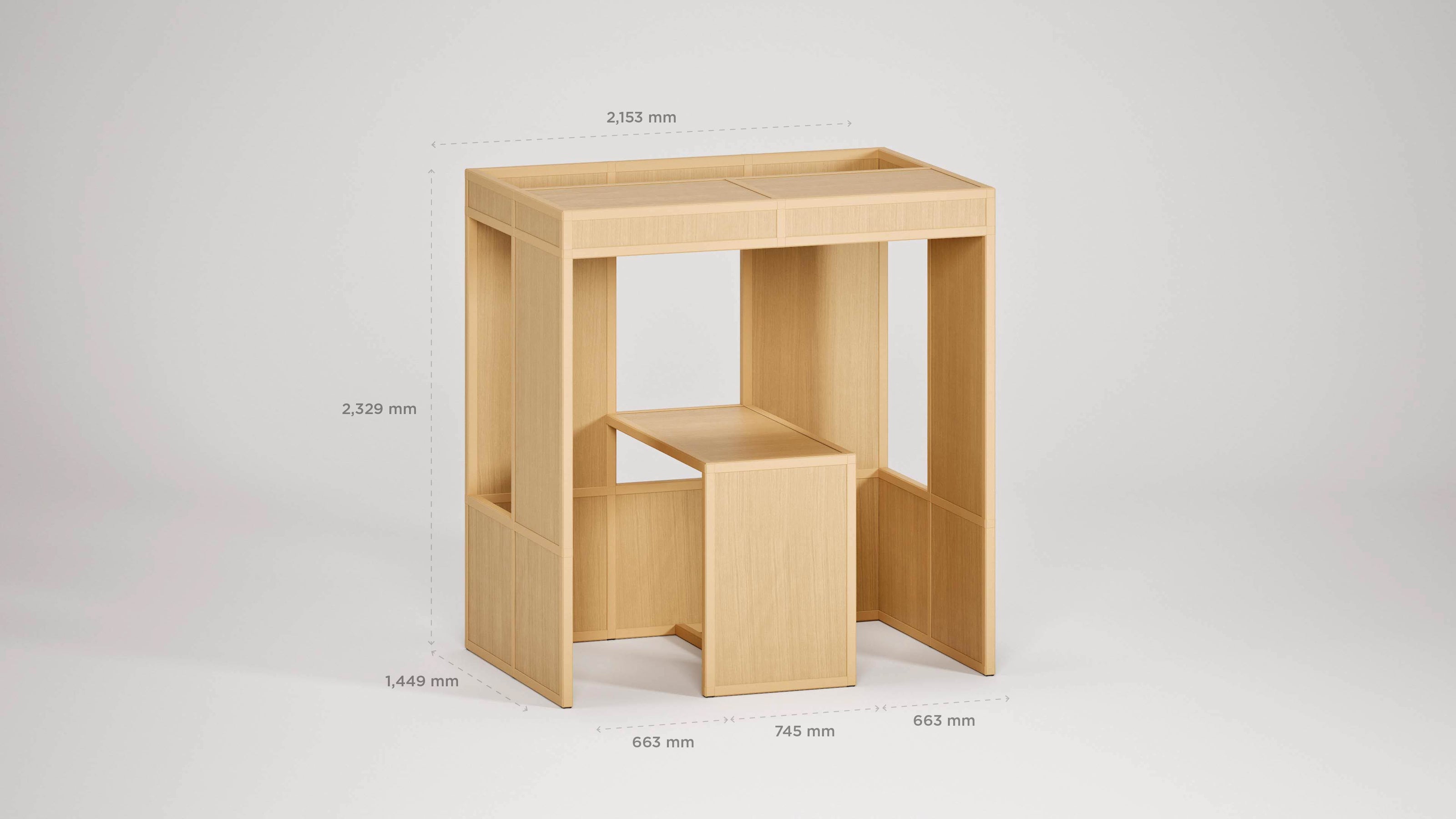 NeoBay Standing Workspace