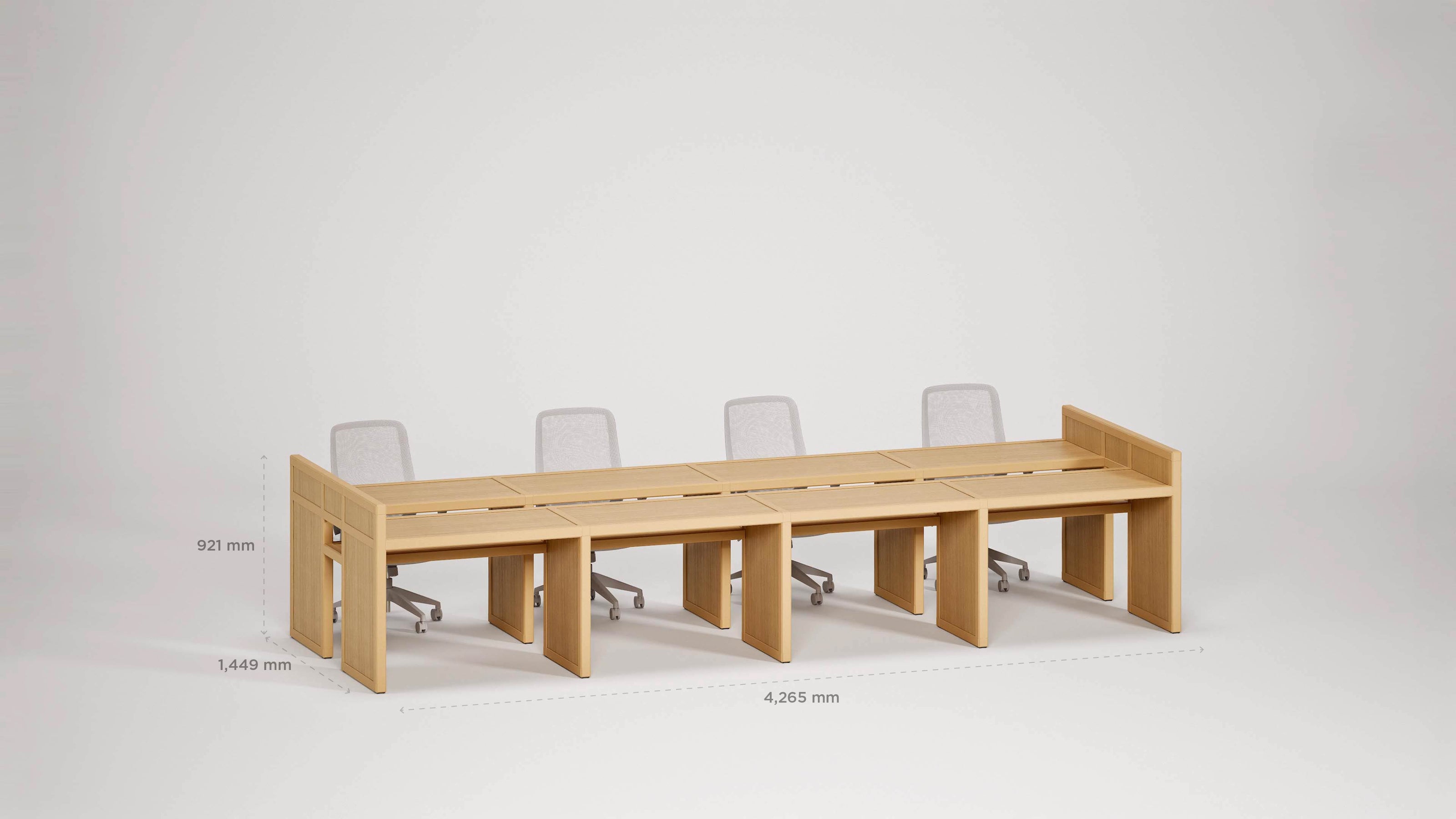 NeoSpine Desk Row