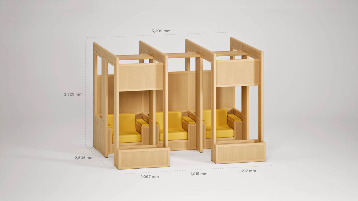 NeoTunnel Lounge Alcoves