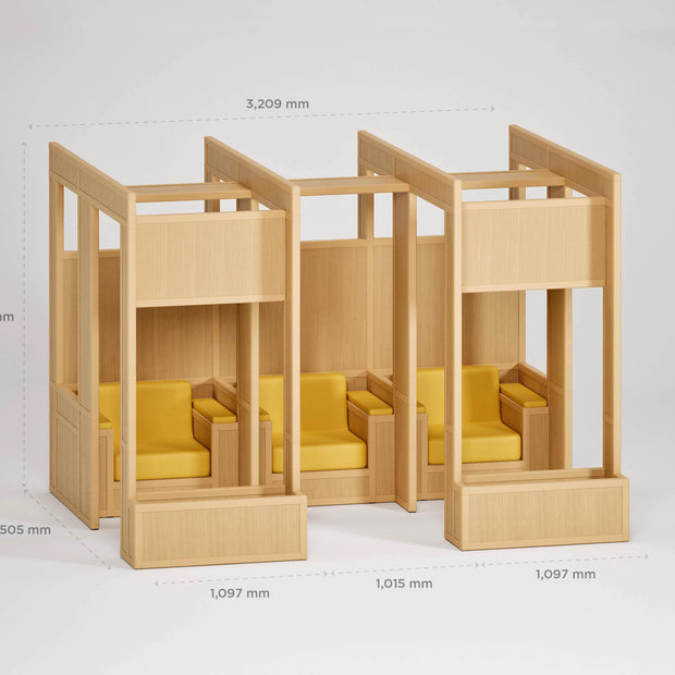 NeoTunnel Lounge Alcoves